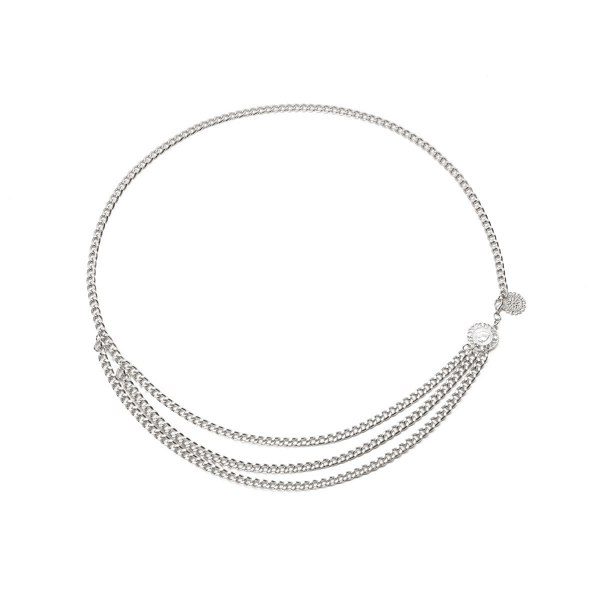 Valeria – Mehrlagige Taillenkette mit goldenen Akzenten