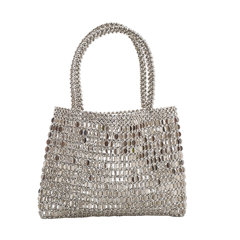 Aria – Exquisite handgefertigte Perlen-Handtasche