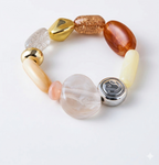 Luna – Markanter Acryl-Ring im Marmor-Look