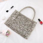 Aria – Exquisite handgefertigte Perlen-Handtasche