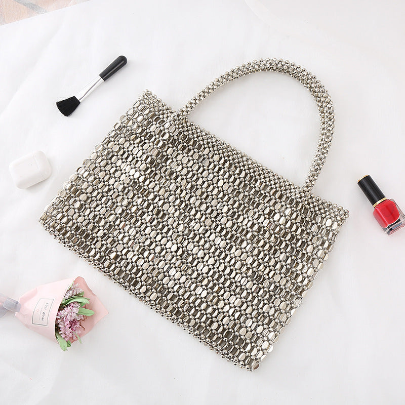 Aria – Exquisite handgefertigte Perlen-Handtasche
